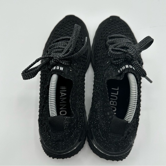 Nobull Aspire Diamond Knit Runner Men's 8.5 Women’s 10 Black Sneakers Gym Run - Picture 5 of 10